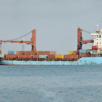 Buy canvas prints of Cargo Ship by Prathyush Thomas