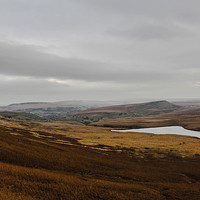 Buy canvas prints of  March Haigh Reservoir Marsden by Jonathan Wragg