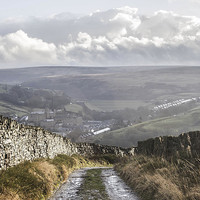 Buy canvas prints of Marsden in Winter by Jonathan Wragg