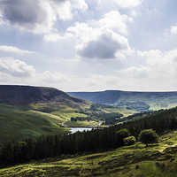Buy canvas prints of   Chew Valley, Greater Manchester by Jonathan Wragg