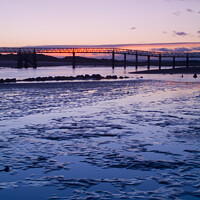 Buy canvas prints of Sunrise over East Beach by Mark Fraser