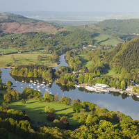Buy canvas prints of Windermere from Gummers How by Stephen Read