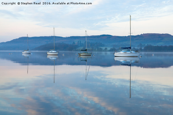 Windermere Lake District Picture Board by Stephen Read