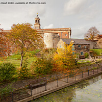 Buy canvas prints of Autumn by the River Foss by Stephen Read