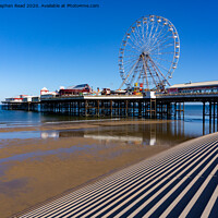 Buy canvas prints of Blackpool Central Pier by Stephen Read