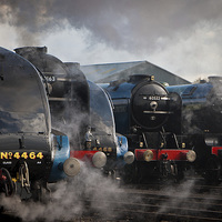 Buy canvas prints of  Five Icons of Steam by Jason Kerner