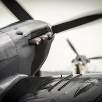 Buy canvas prints of  Spitfire Ready To Fly by Jason Kerner