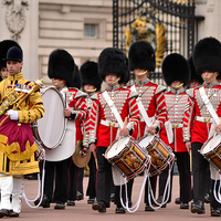 Buy canvas prints of  trooping the colour parade  by Heaven's Gift xxx68
