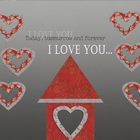 Buy canvas prints of  I love you today tomorrow forever  by Heaven's Gift xxx68
