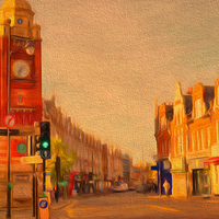 Buy canvas prints of  crouch end N8  by Heaven's Gift xxx68