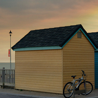 Buy canvas prints of  the beach huts  by Heaven's Gift xxx68