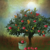 Buy canvas prints of  the little apple tree  by Heaven's Gift xxx68
