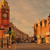 Buy canvas prints of crouch end broadway  by Heaven's Gift xxx68