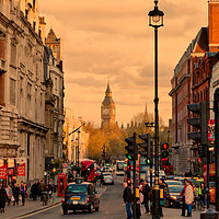 Buy canvas prints of the view opposite Trafalgar square  by Heaven's Gift xxx68