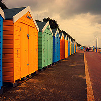 Buy canvas prints of Bournemouth Beach Huts  by Heaven's Gift xxx68
