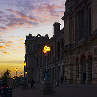 Buy canvas prints of Alexandra palace London sunset by Heaven's Gift xxx68