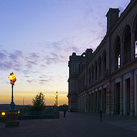 Buy canvas prints of Alexandra palace London sunset in the autumn 2017 by Heaven's Gift xxx68