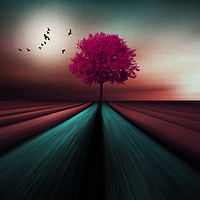 Buy canvas prints of The Little Pink Tree  by Heaven's Gift xxx68