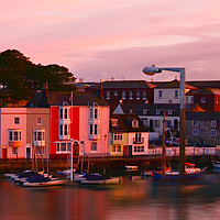 Buy canvas prints of Sun set over weymouth Old Harbour Dorset Uk  by Heaven's Gift xxx68