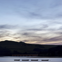 Buy canvas prints of Evening On Ladybower by Mat Robinson