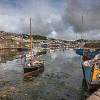 Buy canvas prints of Newlyn boats by Jonathon barnett