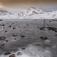 Buy canvas prints of Lake posts by Jonathon barnett