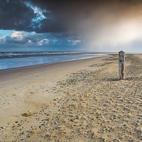 Buy canvas prints of Beach storm by Jonathon barnett