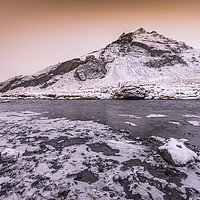 Buy canvas prints of Ice river by Jonathon barnett
