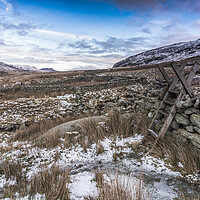 Buy canvas prints of Snowdonia in Winter by Jonathon barnett