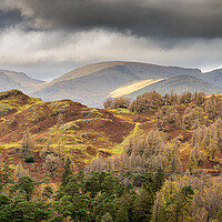 Buy canvas prints of Lake District mountains by Jonathon barnett