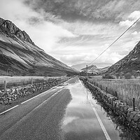 Buy canvas prints of After the rain Nantlle Valley Snowdonia by Jonathon barnett