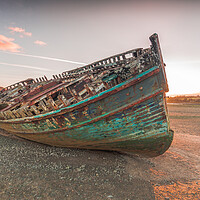 Buy canvas prints of Dulas Bay boat Anglesey. by Jonathon barnett