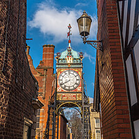 Buy canvas prints of Eastgate Clock Chester by Jonathon barnett