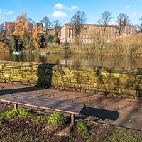 Buy canvas prints of Resting place Edgar's Field Chester by Jonathon barnett