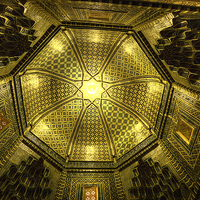 Buy canvas prints of Ceilings of Uzbekistan I by Sharon Cain