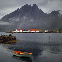 Buy canvas prints of  Lofoten Islands  by John Wilcox
