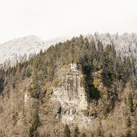 Buy canvas prints of  Mountains beauty by Gouzel Liddle