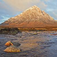Buy canvas prints of  The Buachaille Etive Mor - Glencoe by Charles Watson