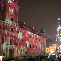 Buy canvas prints of Warsaw Christmas by Richard Wareham