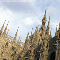Buy canvas prints of  Duomo Milan by Richard Wareham