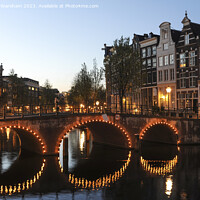 Buy canvas prints of Amsterdam The Netherlands by Richard Wareham