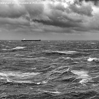 Buy canvas prints of North Sea storm by Richard Wareham
