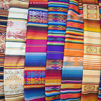 Buy canvas prints of Market day in Otavalo Ecuador by Richard Wareham