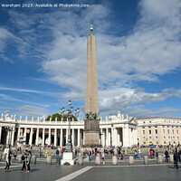 Buy canvas prints of St Peters Square by Richard Wareham