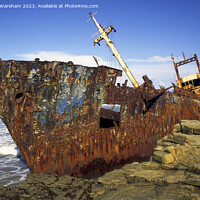 Buy canvas prints of Shipwreck Transkei by Richard Wareham