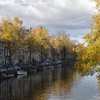 Buy canvas prints of Amsterdam Autumn by Richard Wareham