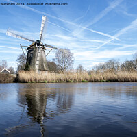 Buy canvas prints of Windmill “De 1100 Roe” by Richard Wareham