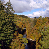 Buy canvas prints of Pass of Killiecrankie by Kevin Askew