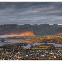 Buy canvas prints of Keswick at Dawn by Adrian McCabe