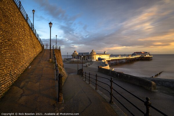 Cromer Pier North Norfolk Picture Board by Rick Bowden